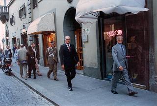 Visita del Presidente della Repubblica alla città di Pistoia e intervento a Montecatini al Raduno dell'Associazione Nazionale Combattenti e Reduci