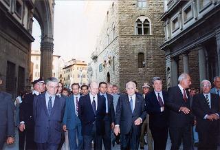 Visita del Presidente della Repubblica alla città di Pistoia e intervento a Montecatini al Raduno dell'Associazione Nazionale Combattenti e Reduci