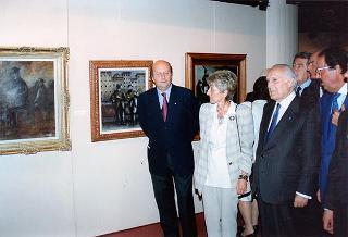 Visita del Presidente della Repubblica alla città di Pistoia e intervento a Montecatini al Raduno dell'Associazione Nazionale Combattenti e Reduci