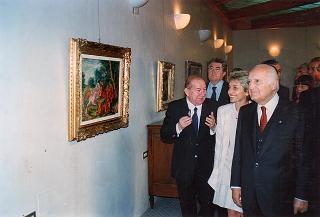 Visita del Presidente della Repubblica alla città di Pistoia e intervento a Montecatini al Raduno dell'Associazione Nazionale Combattenti e Reduci