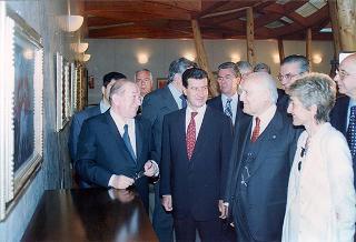 Visita del Presidente della Repubblica alla città di Pistoia e intervento a Montecatini al Raduno dell'Associazione Nazionale Combattenti e Reduci