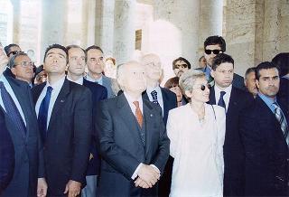 Visita del Presidente della Repubblica alla città di Pistoia e intervento a Montecatini al Raduno dell'Associazione Nazionale Combattenti e Reduci