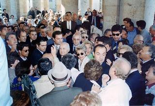Visita del Presidente della Repubblica alla città di Pistoia e intervento a Montecatini al Raduno dell'Associazione Nazionale Combattenti e Reduci