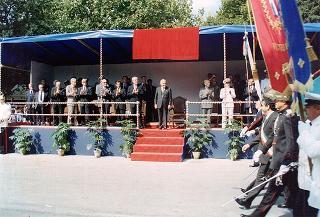 Visita del Presidente della Repubblica alla città di Pistoia e intervento a Montecatini al Raduno dell'Associazione Nazionale Combattenti e Reduci