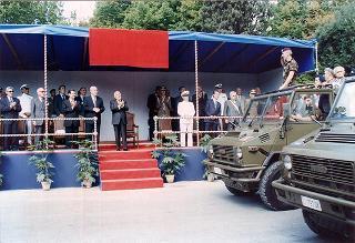 Visita del Presidente della Repubblica alla città di Pistoia e intervento a Montecatini al Raduno dell'Associazione Nazionale Combattenti e Reduci