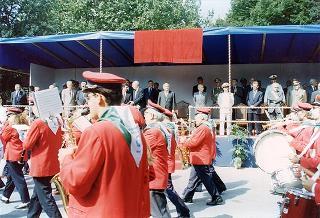 Visita del Presidente della Repubblica alla città di Pistoia e intervento a Montecatini al Raduno dell'Associazione Nazionale Combattenti e Reduci