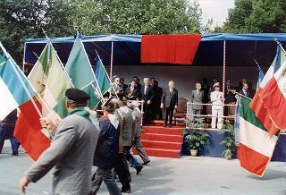 Visita del Presidente della Repubblica alla città di Pistoia e intervento a Montecatini al Raduno dell'Associazione Nazionale Combattenti e Reduci