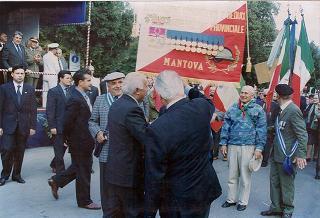 Visita del Presidente della Repubblica alla città di Pistoia e intervento a Montecatini al Raduno dell'Associazione Nazionale Combattenti e Reduci