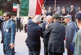 Visita del Presidente della Repubblica alla città di Pistoia e intervento a Montecatini al Raduno dell'Associazione Nazionale Combattenti e Reduci