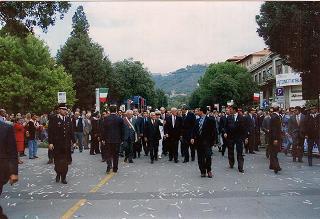 Visita del Presidente della Repubblica alla città di Pistoia e intervento a Montecatini al Raduno dell'Associazione Nazionale Combattenti e Reduci
