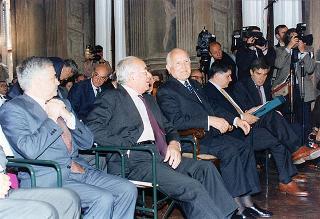 Intervento del Presidente della Repubblica alla cerimonia di apertura del Convegno di Studi sul tema "Cattolici, Chiesa, Resistenza" presso la sede dell' Istituto Luigi Sturzo (Roma)