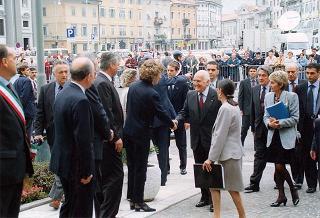 Intervento del Presidente della Repubblica alla commemorazione storico-patriottica italo-austriaca sulle rive dell'Isonzo a Gorizia e Fogliano