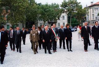 Intervento del Presidente della Repubblica alla commemorazione storico-patriottica italo-austriaca sulle rive dell'Isonzo a Gorizia e Fogliano