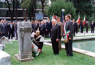 Intervento del Presidente della Repubblica alla commemorazione storico-patriottica italo-austriaca sulle rive dell'Isonzo a Gorizia e Fogliano