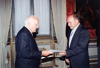 Attila Gecse, nuovo ambasciatore della Repubblica di Ungheria: presentazione lettere credenziali