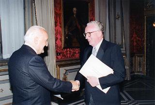 Joseph Small, nuovo ambasciatore d'Irlanda: presentazione lettere credenziali