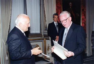 Joseph Small, nuovo ambasciatore d'Irlanda: presentazione lettere credenziali