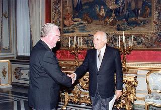 Joseph Small, nuovo ambasciatore d'Irlanda: presentazione lettere credenziali