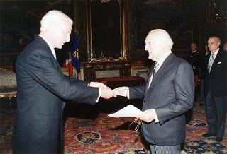 Charles Ronald van Benge, nuovo ambasciatore del Regno dei Paesi Bassi: presentazione lettere credenziali