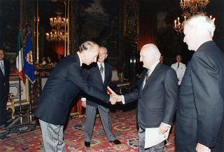 Charles Ronald van Benge, nuovo ambasciatore del Regno dei Paesi Bassi: presentazione lettere credenziali