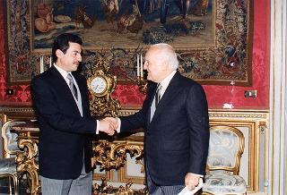 Samir Masarweh, nuovo ambasciatore del Regno Hashemita di Giordania: presentazione lettere credenziali