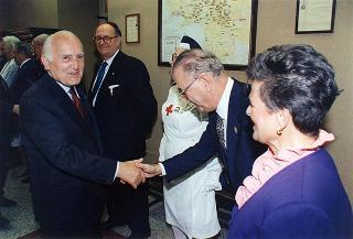 Intervento del Presidente della Repubblica alla cerimonia di consegna della Medaglia d'Oro al Merito alla Croce Rossa Italiana e delle "Medaglie Nightingale" preso dla sede del Comitato Centrale della Croce Rossa Italiana (Roma)
