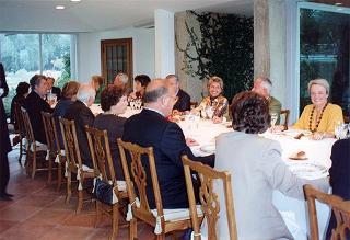 Castelporziano: riunione del Presidente della Repubblica con i consiglieri e le consorti