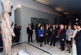 Intervento del Presidente della Repubblica all'inaugurazione della Mostra &quot;Il Giappone prima dell'Occidente&quot; nella sede del Palazzo delle Esposizioni (Roma)