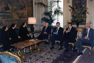 Consegna della Medaglia al Valor Civile alla Congregazione "Suore delle poverelle"