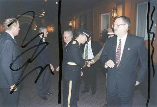 Incontro del Presidente della Repubblica Oscar Luigi Scalfaro con Carlos Roberto Reina, Presidente della Repubblica dell'Honduras