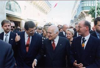 Visita del Presidente della Repubblica nella Repubblica di Malta