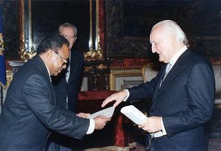 Mahdi Mustafa Elhadi, nuovo ambasciatore della Repubblica del Sudan: presentazione lettere credenziali