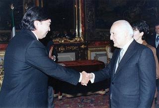 Olzhas Omarovitch Suleimenov, nuovo ambasciatore della Repubblica del Kazakistan: presentazione lettere credenziali