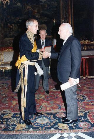 Jean-Bernard Merimee, nuovo ambasciatore della Repubblica Francese: presentazione lettere credenziali