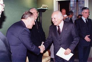 Intervento del Presidente della Repubblica alla Mostra storico-documentaristica dell'Istituto della Enciclopedia Italiana, nel 70° anniversario della fondazione nella sede di Palazzo Canonici Mattei (Roma)