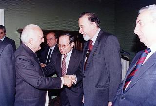 Intervento del Presidente della Repubblica alla Mostra storico-documentaristica dell'Istituto della Enciclopedia Italiana, nel 70° anniversario della fondazione nella sede di Palazzo Canonici Mattei (Roma)