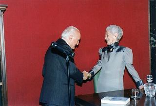 Intervento del Presidente della Repubblica alla Mostra storico-documentaristica dell'Istituto della Enciclopedia Italiana, nel 70° anniversario della fondazione nella sede di Palazzo Canonici Mattei (Roma)