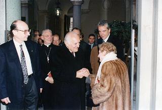Intervento del Presidente della Repubblica alla Mostra storico-documentaristica dell'Istituto della Enciclopedia Italiana, nel 70° anniversario della fondazione nella sede di Palazzo Canonici Mattei (Roma)