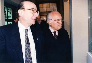 Intervento del Presidente della Repubblica alla Mostra storico-documentaristica dell'Istituto della Enciclopedia Italiana, nel 70° anniversario della fondazione nella sede di Palazzo Canonici Mattei (Roma)