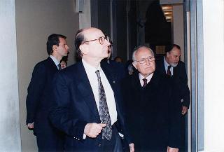 Intervento del Presidente della Repubblica alla Mostra storico-documentaristica dell'Istituto della Enciclopedia Italiana, nel 70° anniversario della fondazione nella sede di Palazzo Canonici Mattei (Roma)