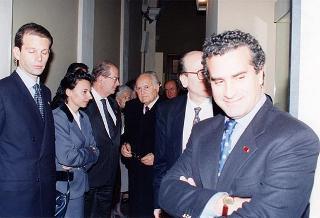 Intervento del Presidente della Repubblica alla Mostra storico-documentaristica dell'Istituto della Enciclopedia Italiana, nel 70° anniversario della fondazione nella sede di Palazzo Canonici Mattei (Roma)