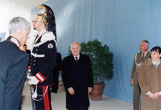 Intervento del Presidente della Repubblica alla celebrazione della ricorrenza della Virgo Fidelis, protettrice dell'Arma dei Carabinieri nella Caserma Alessandro Negri di Sanfront (Roma)