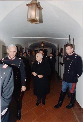 Intervento del Presidente della Repubblica alla celebrazione della ricorrenza della Virgo Fidelis, protettrice dell'Arma dei Carabinieri nella Caserma Alessandro Negri di Sanfront (Roma)