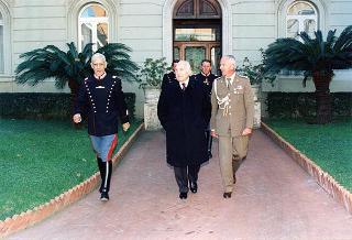 Intervento del Presidente della Repubblica alla celebrazione della ricorrenza della Virgo Fidelis, protettrice dell'Arma dei Carabinieri nella Caserma Alessandro Negri di Sanfront (Roma)