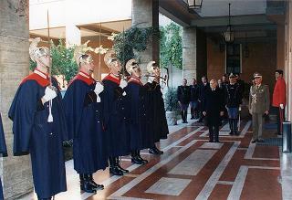 Intervento del Presidente della Repubblica alla celebrazione della ricorrenza della Virgo Fidelis, protettrice dell'Arma dei Carabinieri nella Caserma Alessandro Negri di Sanfront (Roma)