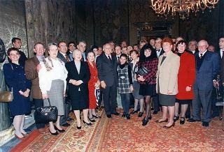 Delegazione della Filarmonica Sestrese, in occasione del 150° anniversario di fondazione