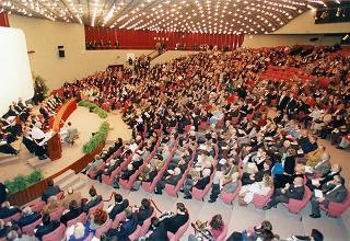 Visita del Presidente della Repubblica Oscar Luigi Scalfaro alla città di Firenze: intervento alla cerimonia di inaugurazione dell'anno accademico 1995-1996 dell'Università degli Studi di Firenze
