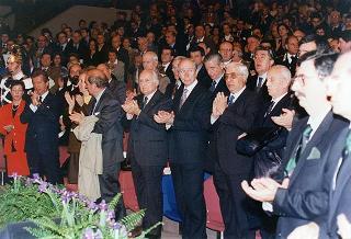 Visita del Presidente della Repubblica Oscar Luigi Scalfaro alla città di Firenze: intervento alla cerimonia di inaugurazione dell'anno accademico 1995-1996 dell'Università degli Studi di Firenze