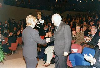 Visita del Presidente della Repubblica Oscar Luigi Scalfaro alla città di Firenze: intervento alla cerimonia di inaugurazione dell'anno accademico 1995-1996 dell'Università degli Studi di Firenze