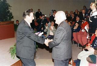 Visita del Presidente della Repubblica Oscar Luigi Scalfaro alla città di Firenze: intervento alla cerimonia di inaugurazione dell'anno accademico 1995-1996 dell'Università degli Studi di Firenze